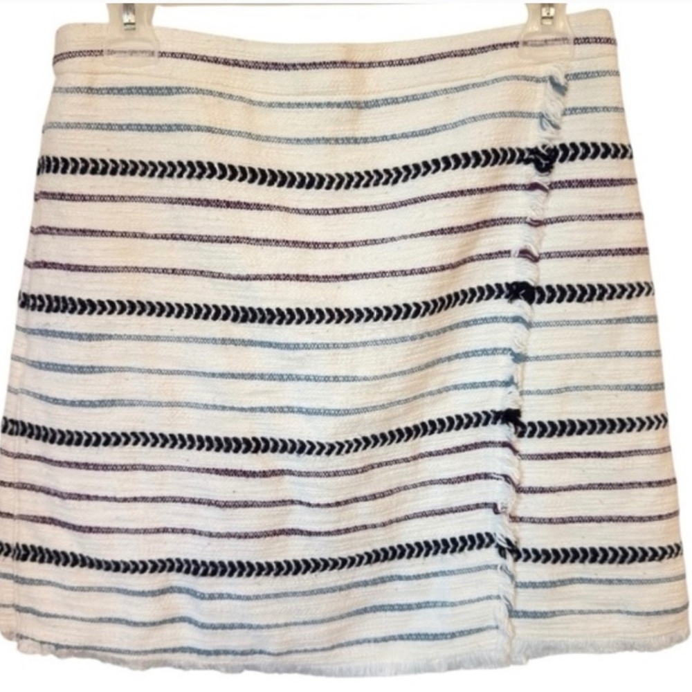 Loft Fringed Mini Skirt